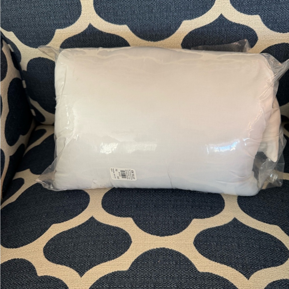 Pottery Barn 12” x 24” Pillow Insert  NWT